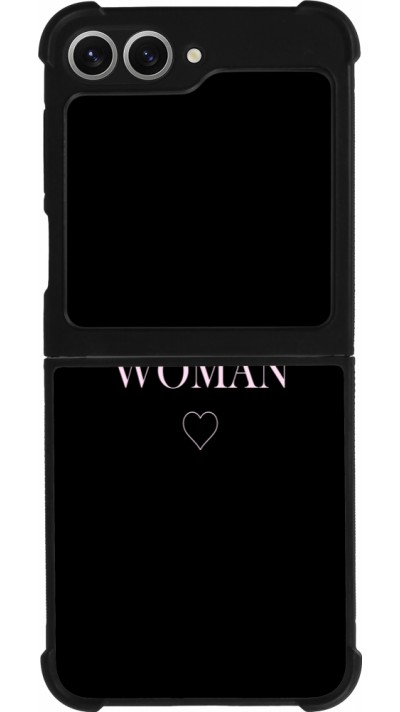 Samsung Galaxy Z Flip6 Case Hülle - Silikon schwarz Dangerous woman