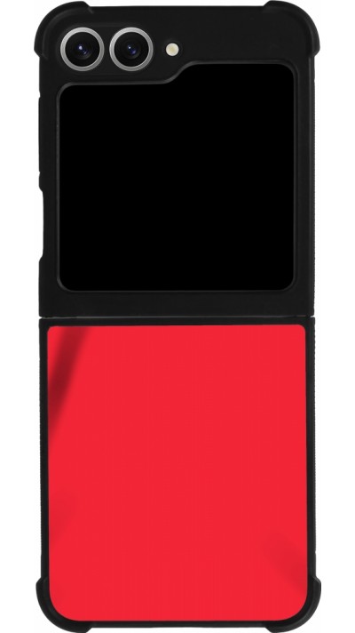 Samsung Galaxy Z Flip6 Case Hülle - Silikon schwarz Südkorea 2022 personalisierbares Fussballtrikot