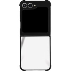 Samsung Galaxy Z Flip6 Case Hülle - Silikon schwarz Ghana 2022 personalisierbares Fussballtrikot