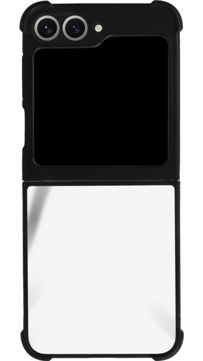 Samsung Galaxy Z Flip6 Case Hülle - Silikon schwarz Ghana 2022 personalisierbares Fussballtrikot