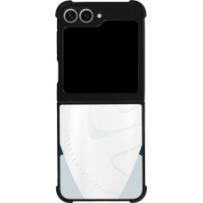 Samsung Galaxy Z Flip6 Case Hülle - Silikon schwarz Schweiz Away personalisierbares Fussballtrikot