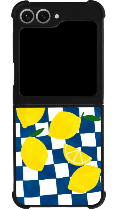 Samsung Galaxy Z Flip6 Case Hülle - Silikon schwarz Illustration lemons 2026