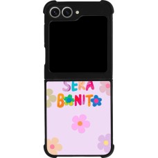 Samsung Galaxy Z Flip6 Case Hülle - Silikon schwarz Karol G Manana sera bonito