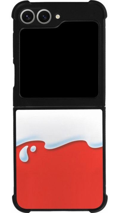 Samsung Galaxy Z Flip6 Case Hülle - Silikon schwarz Kinder Surprise