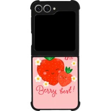 Samsung Galaxy Z Flip6 Case Hülle - Silikon schwarz Mom 2026 Berry best
