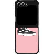 Samsung Galaxy Z Flip6 Case Hülle - Silikon schwarz princesse en basket