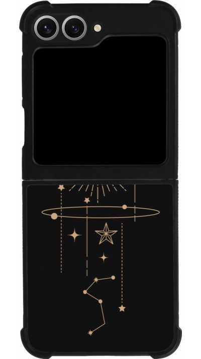 Coque Samsung Galaxy Z Flip6 - Silicone rigide noir Spring 23 astro