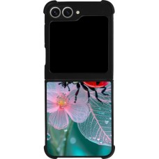 Samsung Galaxy Z Flip6 Case Hülle - Silikon schwarz Ladybird in bloom Spring 2026