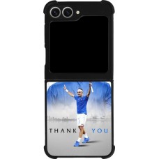Samsung Galaxy Z Flip6 Case Hülle - Silikon schwarz Thank you Roger