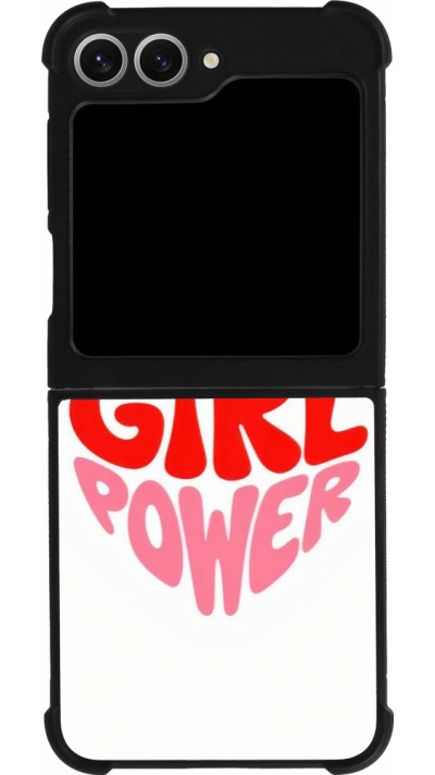 Coque Samsung Galaxy Z Flip6 - Silicone rigide noir Womens day 2026 6