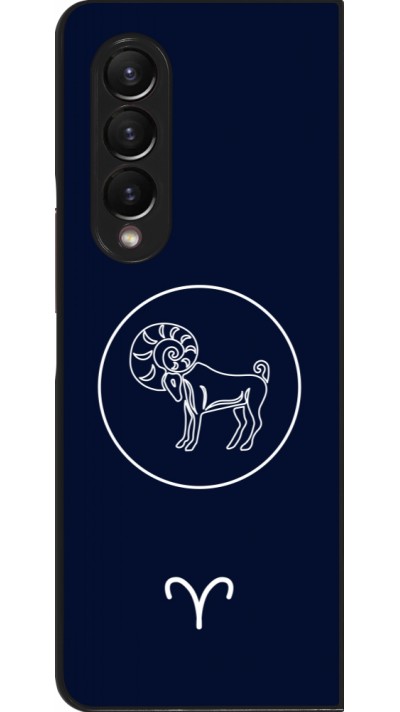 Samsung Galaxy Z Fold3 5G Case Hülle - Astrologie Widder