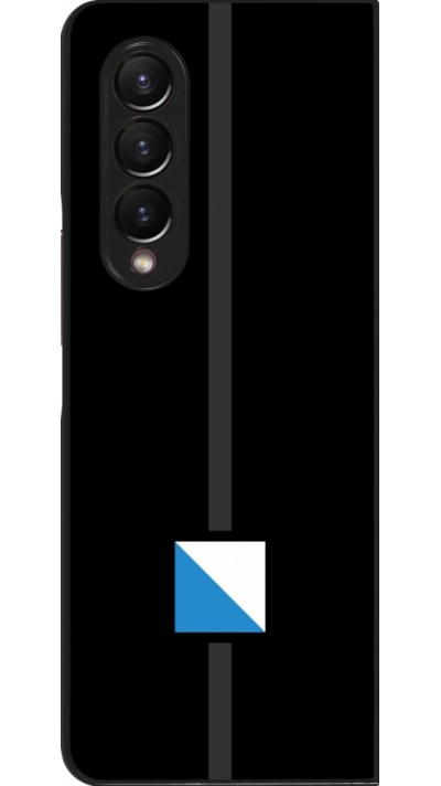 Samsung Galaxy Z Fold3 5G Case Hülle - Kanton ZH schwarz