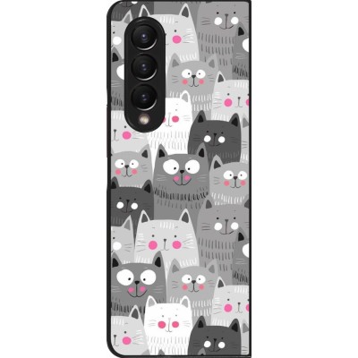 Samsung Galaxy Z Fold3 5G Case Hülle - Katzenschwärme