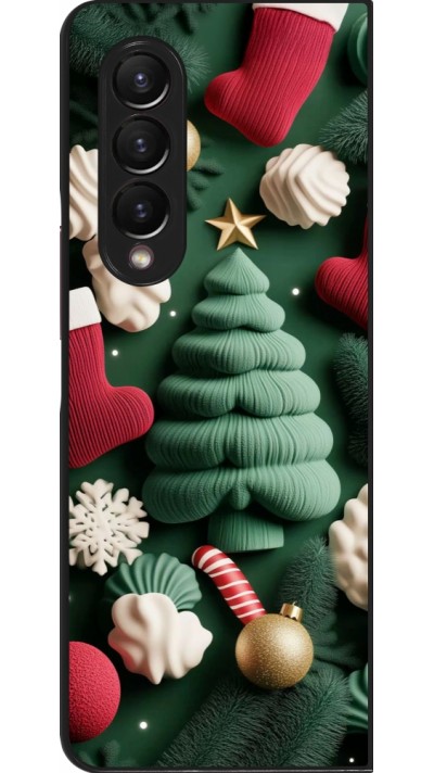 Samsung Galaxy Z Fold3 5G Case Hülle - Christmas 25 Christmas textiles