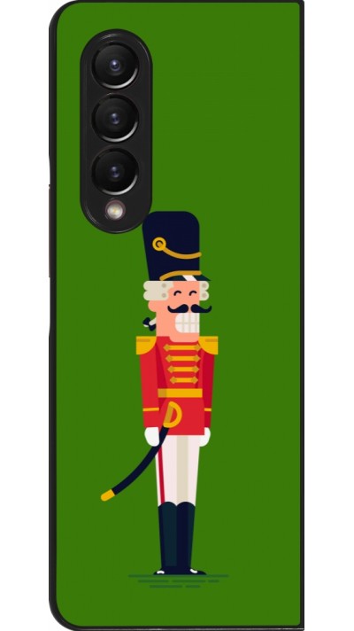 Samsung Galaxy Z Fold3 5G Case Hülle - Christmas 25 Nutcracker Green