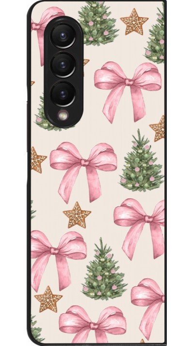 Samsung Galaxy Z Fold3 5G Case Hülle - Christmas 25 Vintage Ribbons