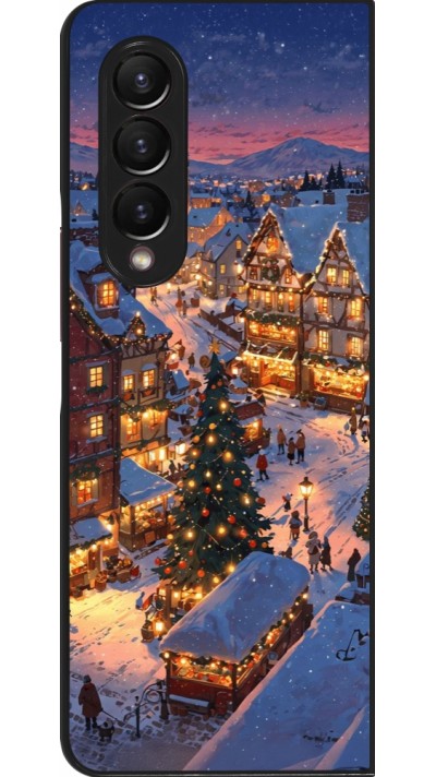 Samsung Galaxy Z Fold3 5G Case Hülle - Christmas 25 Xmas Village