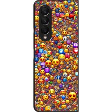 Samsung Galaxy Z Fold3 5G Case Hülle - Emoji gemischt