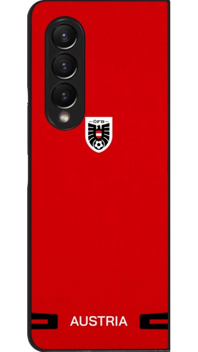 Samsung Galaxy Z Fold3 5G Case Hülle - O?sterreich 2026 personalisierbares Fussballtrikot