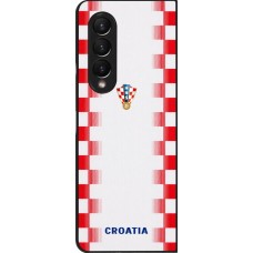 Samsung Galaxy Z Fold3 5G Case Hülle - Kroatien 2026 personalisierbares Fussballtrikot