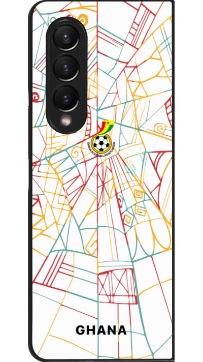 Samsung Galaxy Z Fold3 5G Case Hülle - Ghana 2026 personalisierbares Fussballtrikot