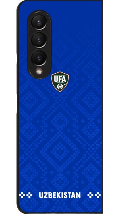 Samsung Galaxy Z Fold3 5G Case Hülle - Usbekistan 2026 personalisierbares Fussballtrikot