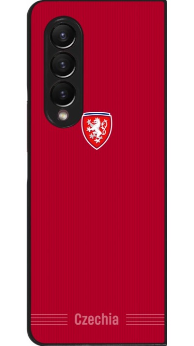 Samsung Galaxy Z Fold3 5G Case Hülle - Tschechische Republik 2026 personalisierbares Fussballtrikot