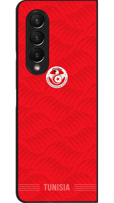Samsung Galaxy Z Fold3 5G Case Hülle - Tunesien 2026 personalisierbares Fussballtrikot