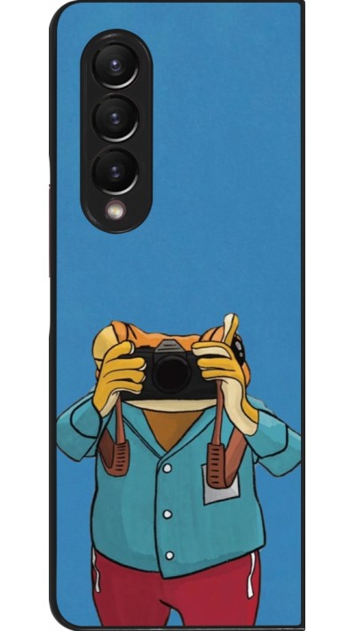 Samsung Galaxy Z Fold3 5G Case Hülle - Frog with camera DTMF