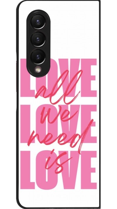 Samsung Galaxy Z Fold3 5G Case Hülle - Saint Valentines Day 26 Love all we need is
