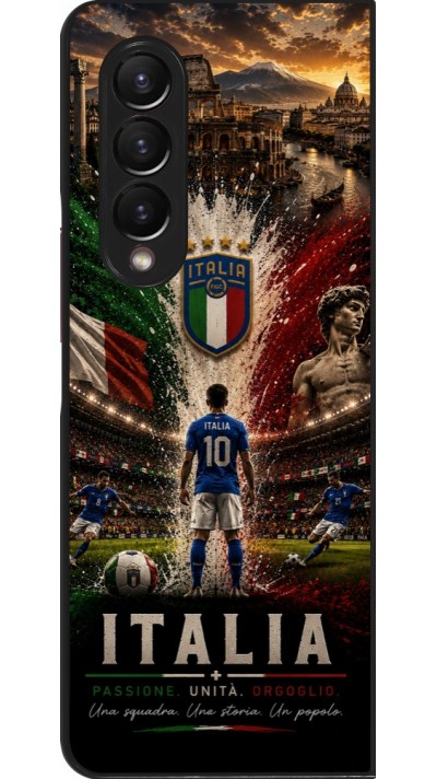 Coque Samsung Galaxy Z Fold3 5G - Football Italie splash 2026