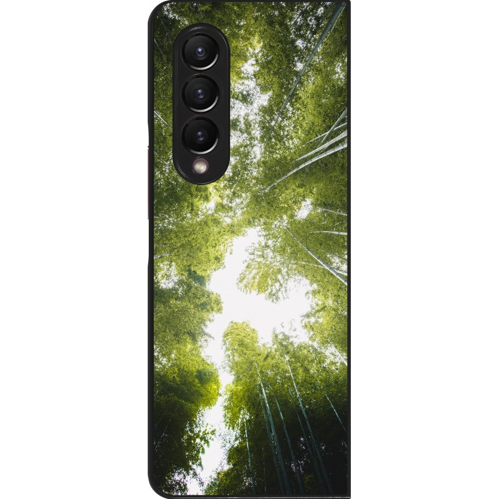 Samsung Galaxy Z Fold3 5G Case Hülle - Spring 23 forest blue sky