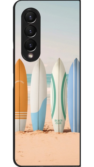 Samsung Galaxy Z Fold3 5G Case Hülle - Summer surfboard 2025