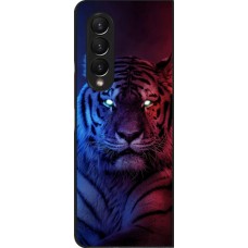 Samsung Galaxy Z Fold3 5G Case Hülle - Tiger Blue Red
