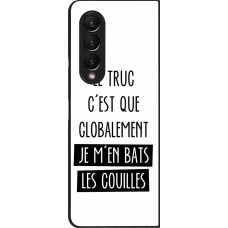 Samsung Galaxy Z Fold3 5G Case Hülle - Le truc globalement bats les couilles
