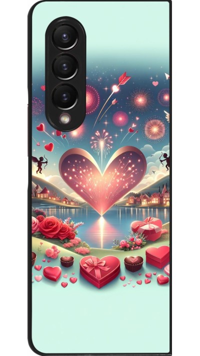 Samsung Galaxy Z Fold3 5G Case Hülle - Valentin 2025 Schick