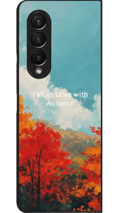 Samsung Galaxy Z Fold4 Case Hülle - Autumn 25 Fall in love