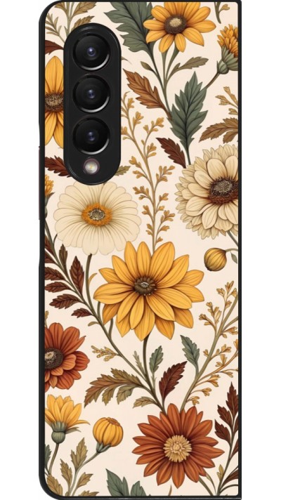 Samsung Galaxy Z Fold4 Case Hülle - Autumn 25 Flower pattern