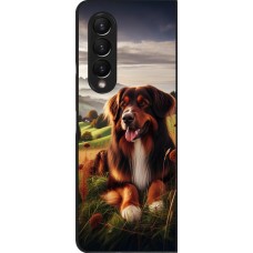 Samsung Galaxy Z Fold4 Case Hülle - Hund Land Schweiz