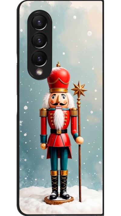 Samsung Galaxy Z Fold4 Case Hülle - Christmas 25 Nutcracker Snow