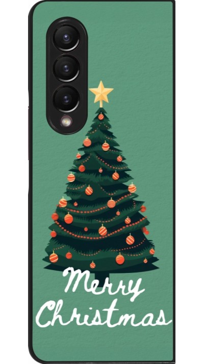 Samsung Galaxy Z Fold4 Case Hülle - Christmas 25 Xmas Tree