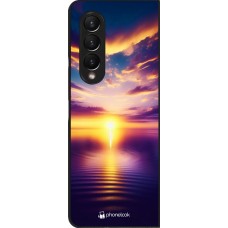 Samsung Galaxy Z Fold4 Case Hülle - Sonnenuntergang gelb violett