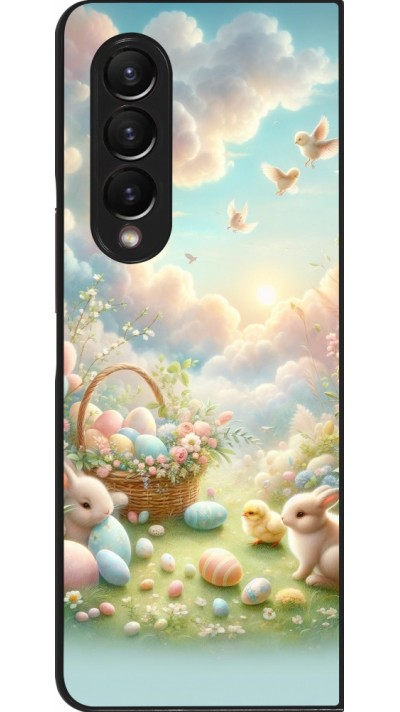 Samsung Galaxy Z Fold4 Case Hülle - Ostern 2025 Pastell Ostern