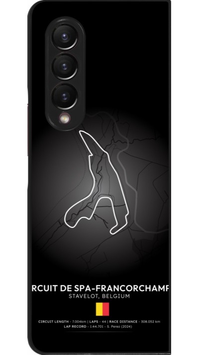 Samsung Galaxy Z Fold4 Case Hülle - F1 Track 2025 Belgium