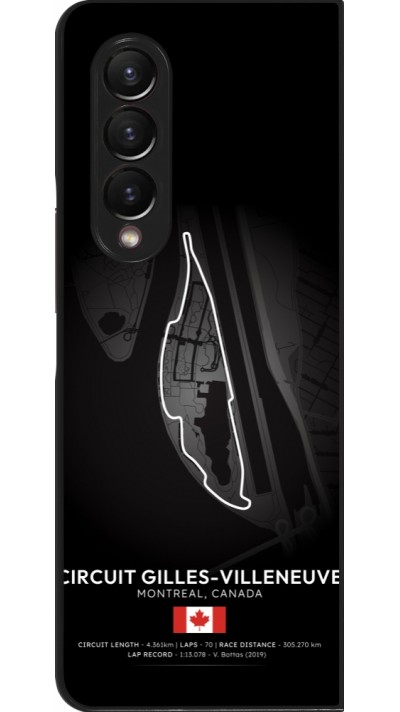 Samsung Galaxy Z Fold4 Case Hülle - F1 Track 2025 Canada