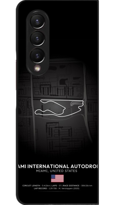 Samsung Galaxy Z Fold4 Case Hülle - F1 Track 2025 Miami