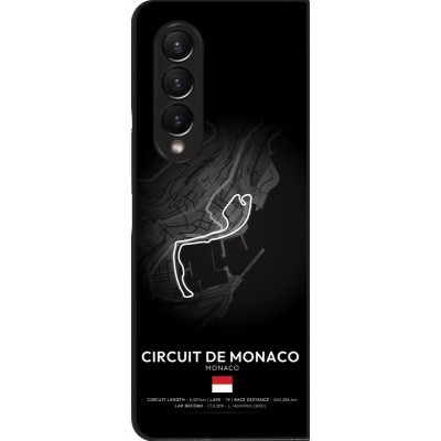 Samsung Galaxy Z Fold4 Case Hülle - F1 Track 2025 Monaco