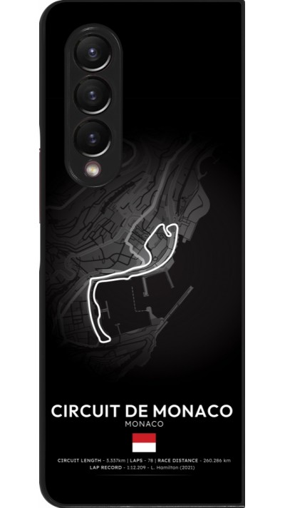 Samsung Galaxy Z Fold4 Case Hülle - F1 Track 2025 Monaco