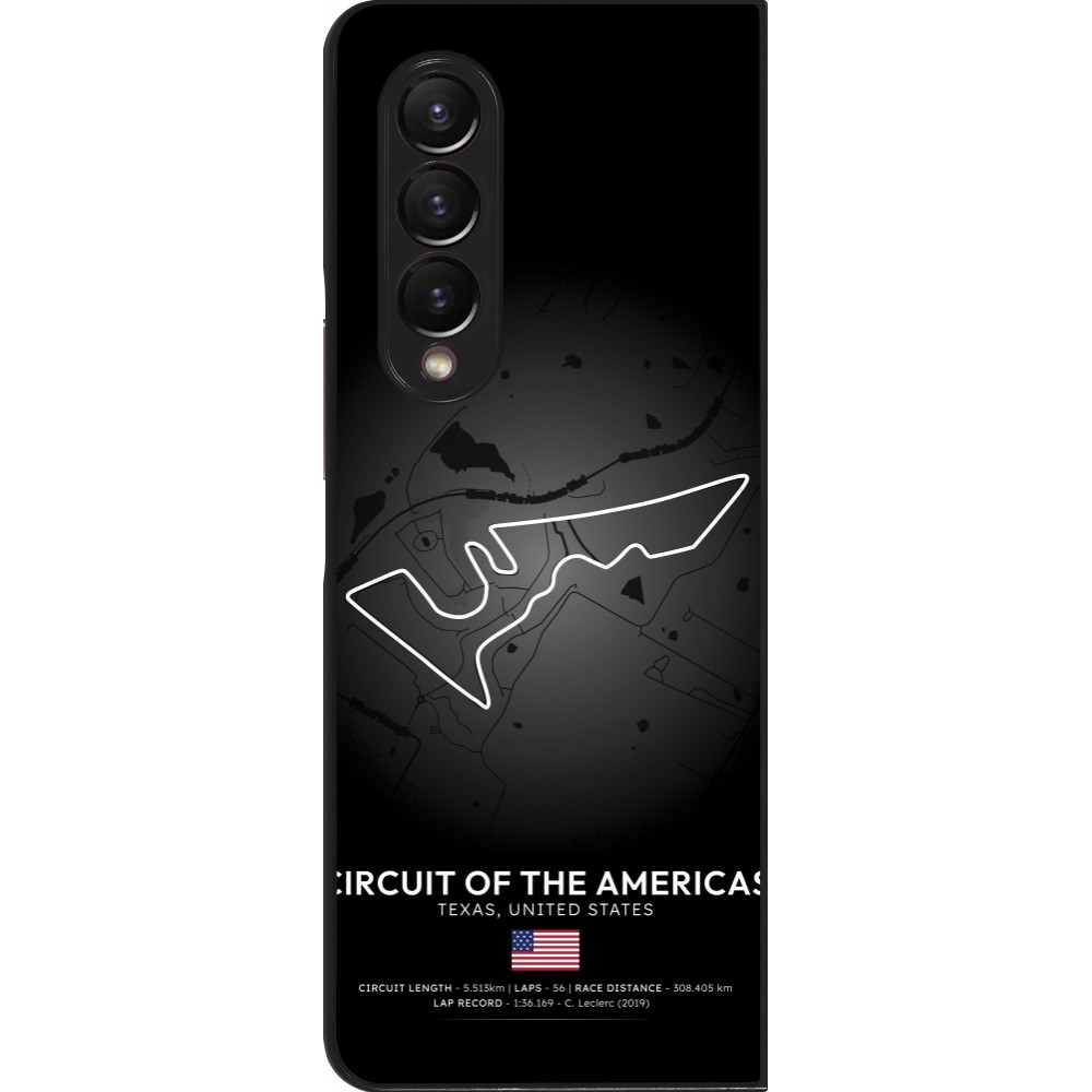Samsung Galaxy Z Fold4 Case Hülle - F1 Track 2025 United States