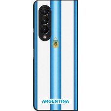 Coque Samsung Galaxy Z Fold4 - Maillot de football Argentine 2026 personnalisable